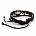 Multi-layer Braided Leather Flag Bracelet, Adjustable Alloy Bead, Patriotic Souvenir - Image 6