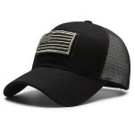 USA Flag Cap, America First Flat Bill Snapback Hat, Proud American Patriotic Gifts, Merica Cap - Image 3